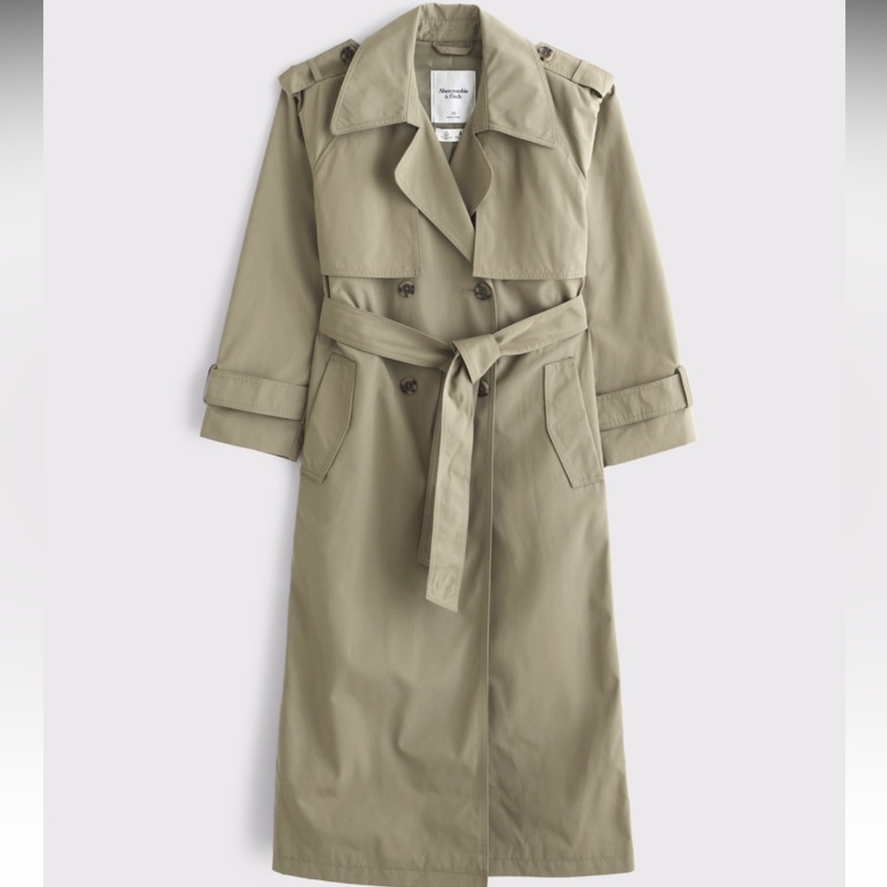 Abercrombie classic trench coat